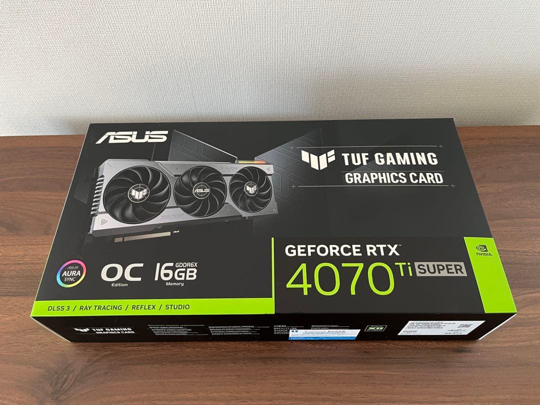 グラフィックボード・グラボ・ビデオカード ASUS TUF Gaming RTX 4070 Ti SUPER
