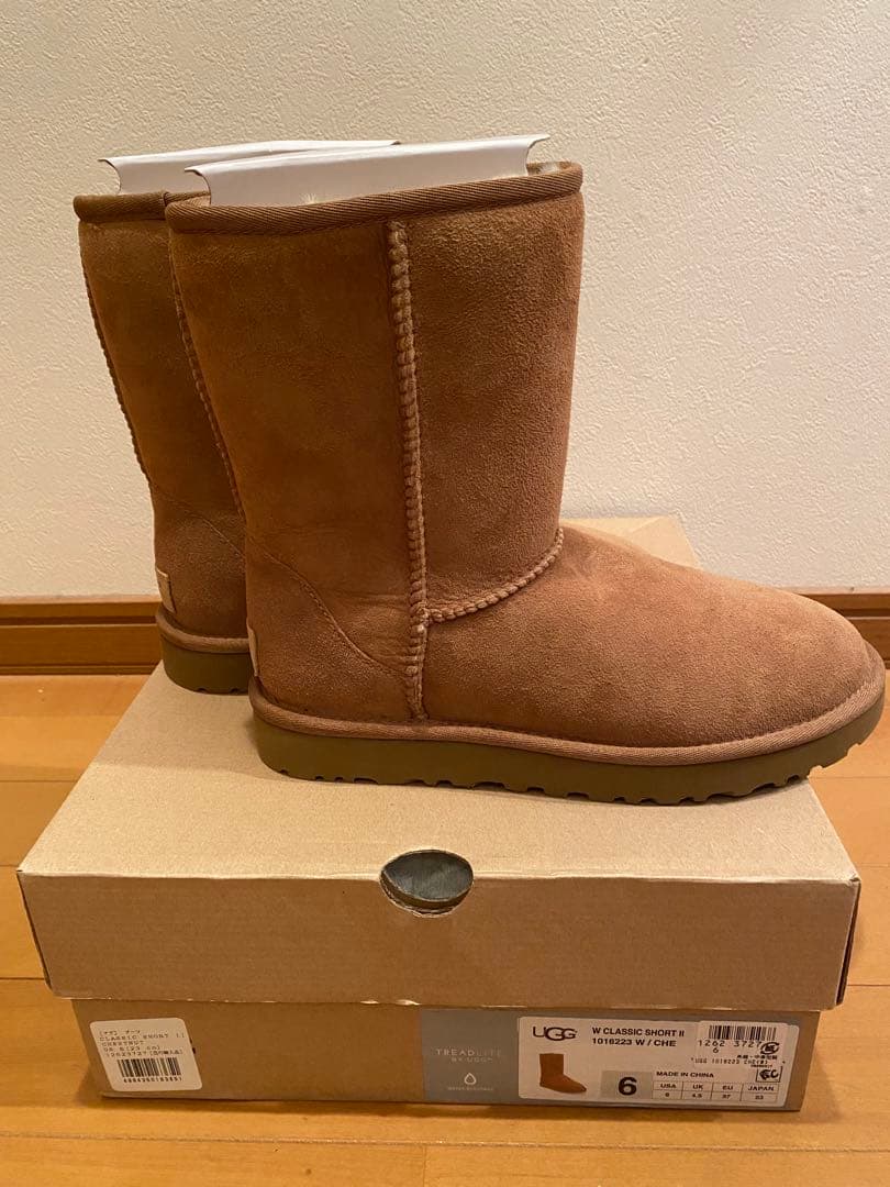 新品UGG W Classicshort Ⅱ chestnut