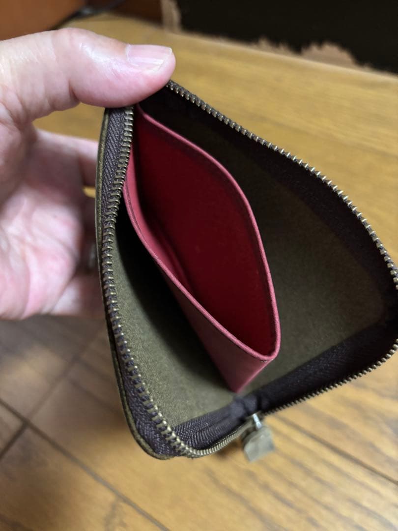 ココマイスター ナポレオンカーフ ボナパルト L字ファスナー