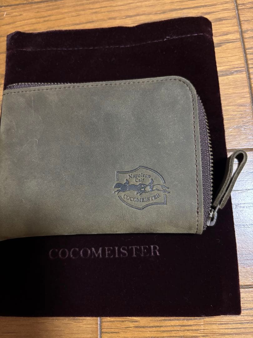 ココマイスター ナポレオンカーフ ボナパルト L字ファスナー