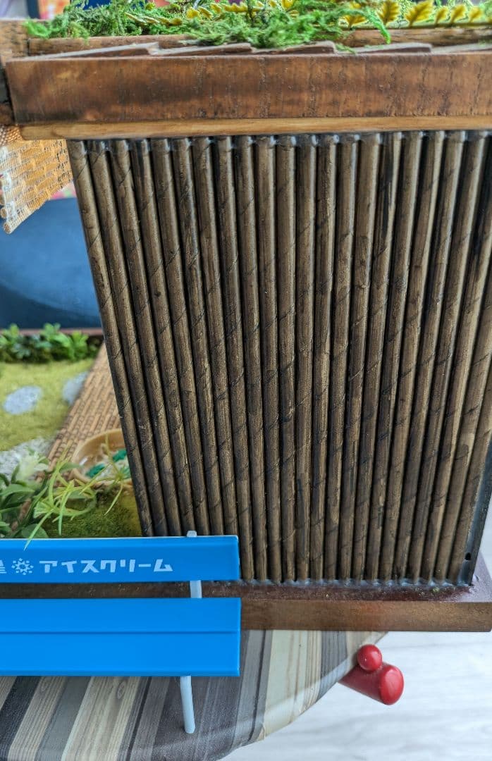 ハンドメイドミニチュアハウス和風コンコンブル