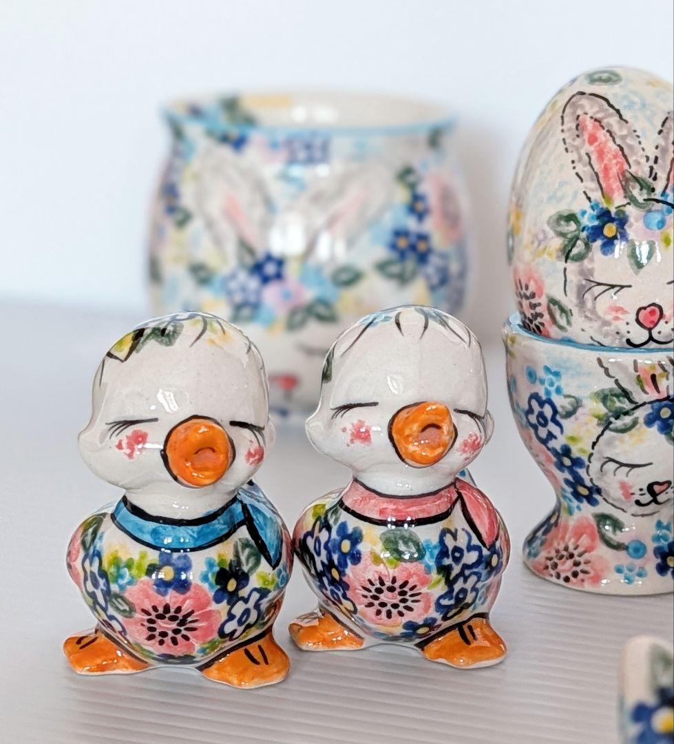 ポーリッシュポタリー うさぎセット✩˚。⋆