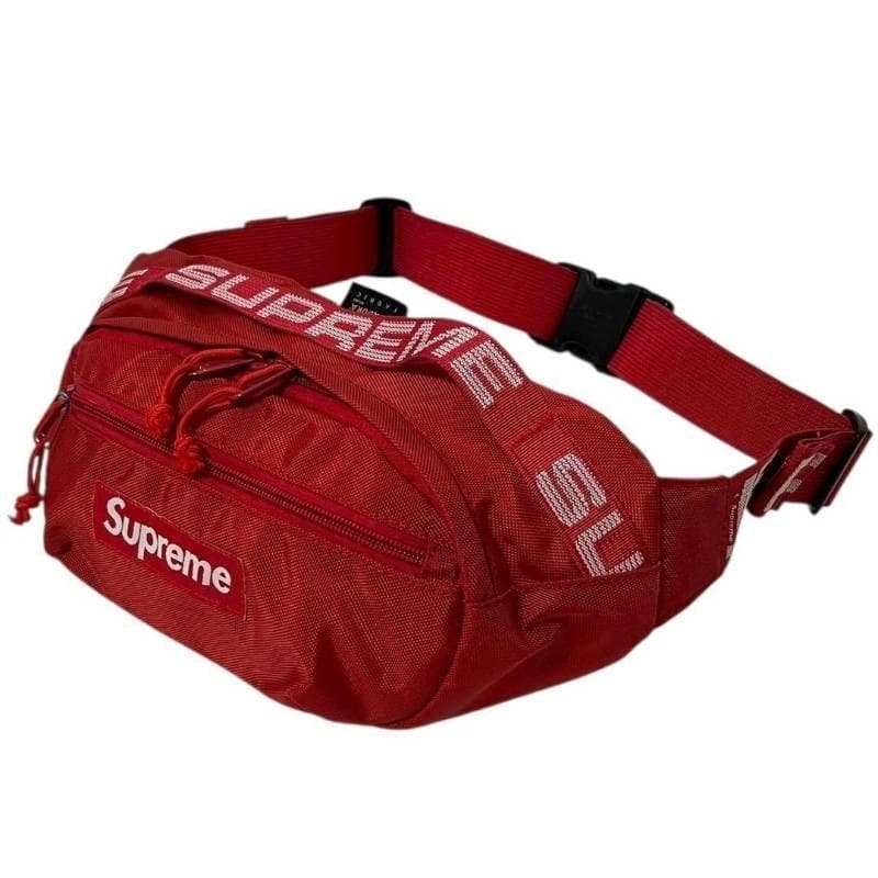 2938 Supreme 18SS Waist Bag Cordura レッド