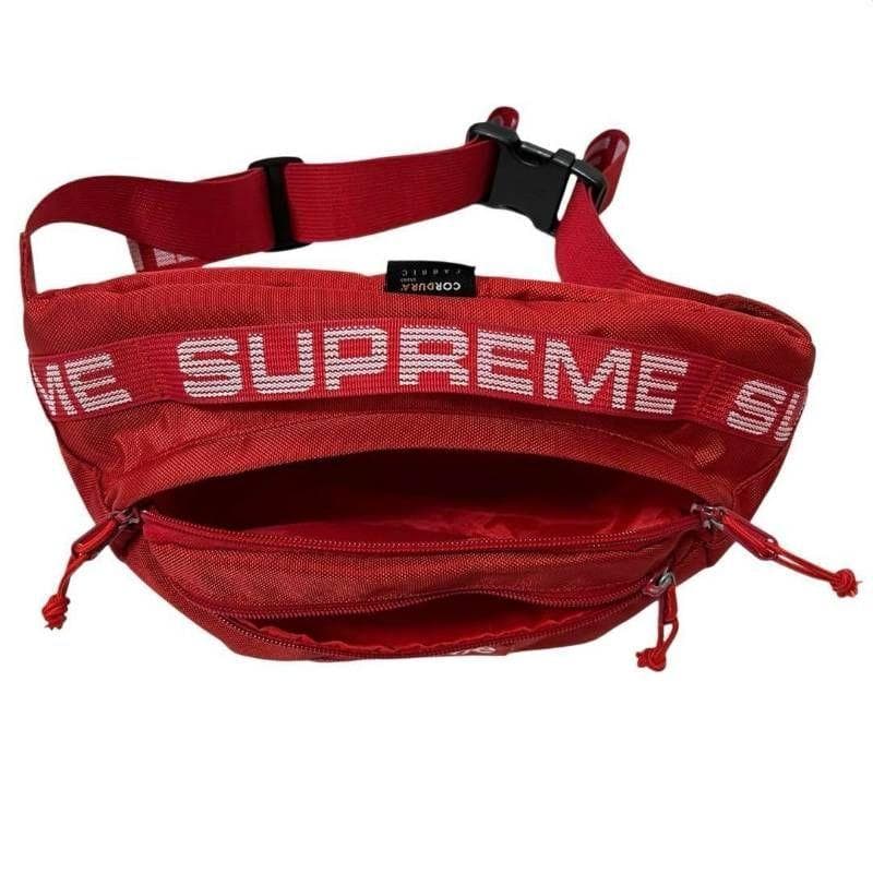 2938 Supreme 18SS Waist Bag Cordura レッド