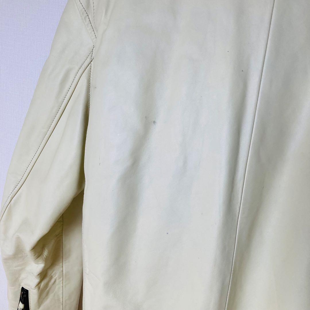 リューグーレザー 2ライン シングル ライダースジャケット