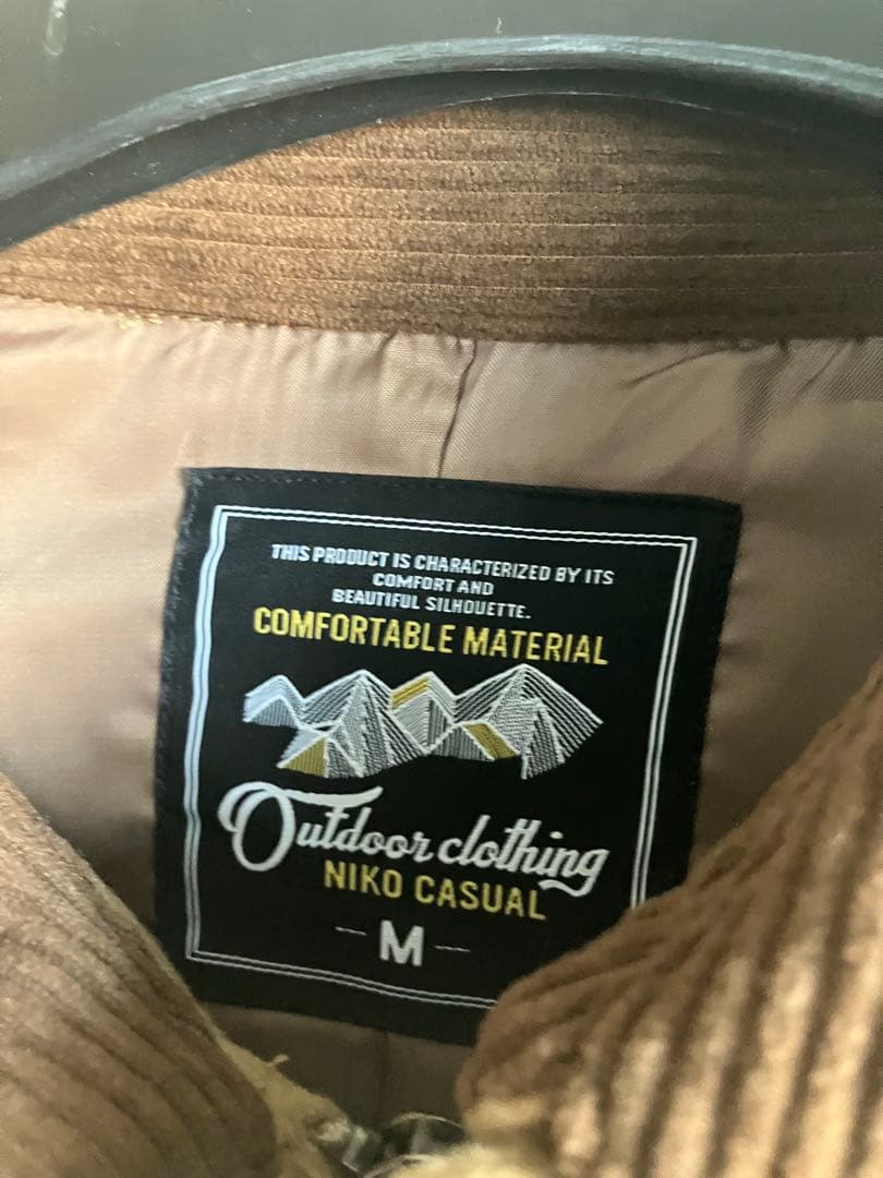 【niko and ... 】ニコアンド　ウーリーテックハンティング　ブルゾンM