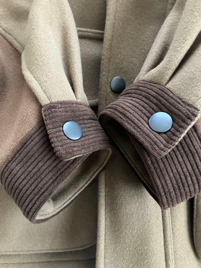 【niko and ... 】ニコアンド　ウーリーテックハンティング　ブルゾンM