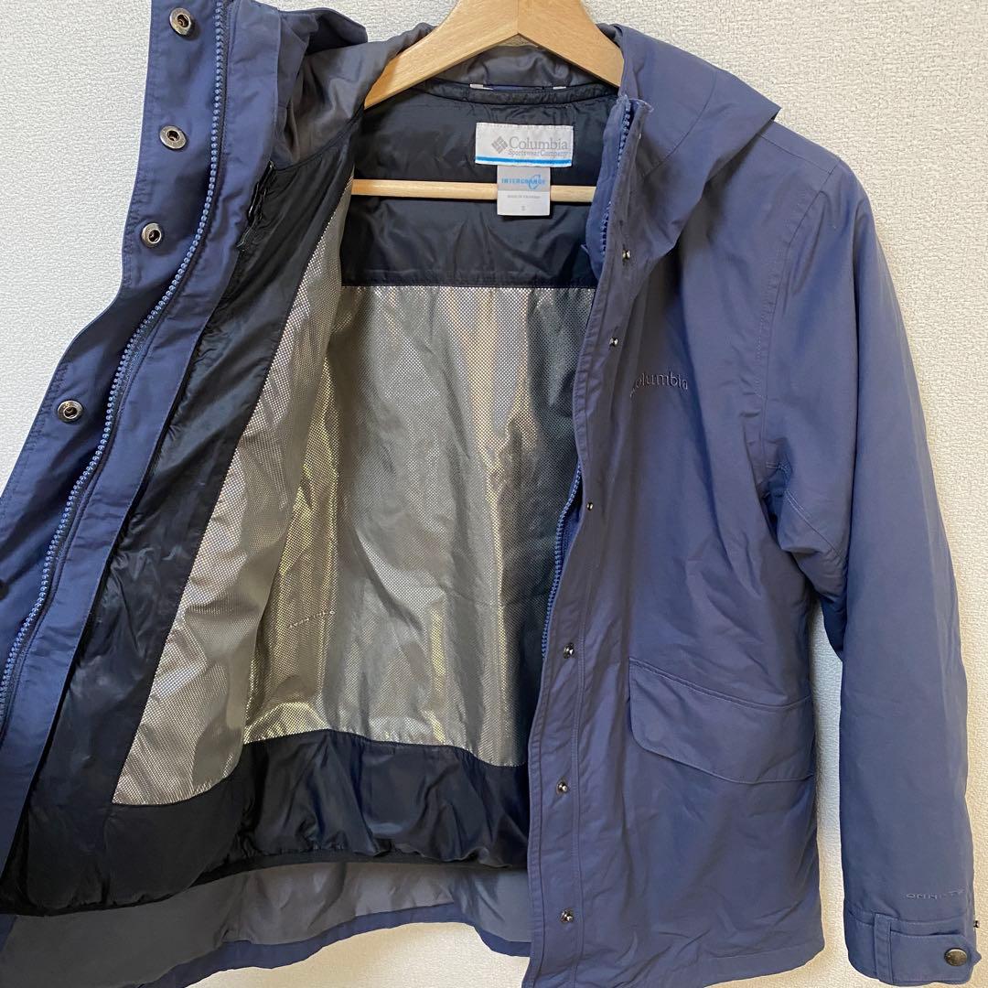 コロンビア　3way マウンテンジャケット　インナーダウンジャケット