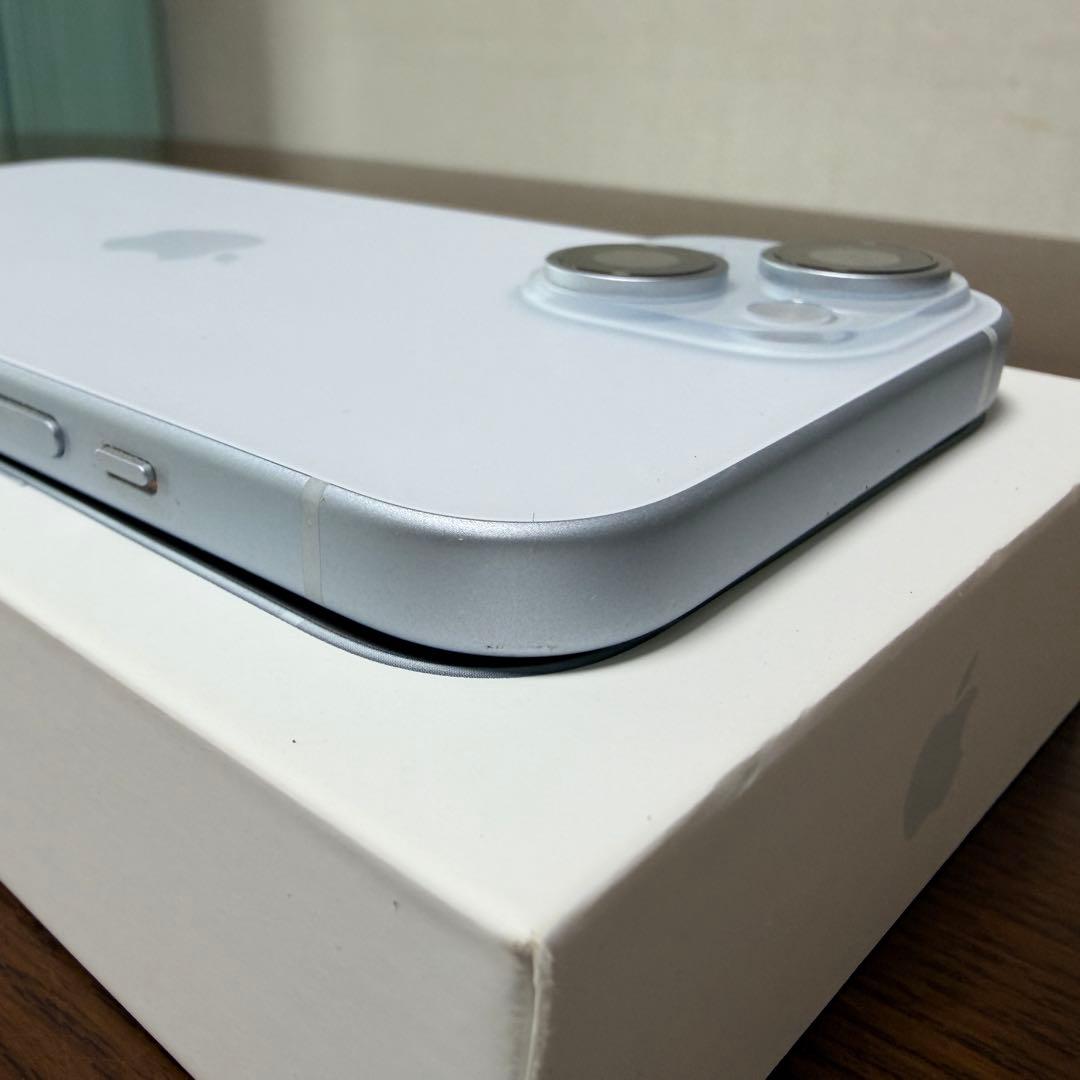 iPhone15 256GB ブルー　SIMフリー　標準付属品一式