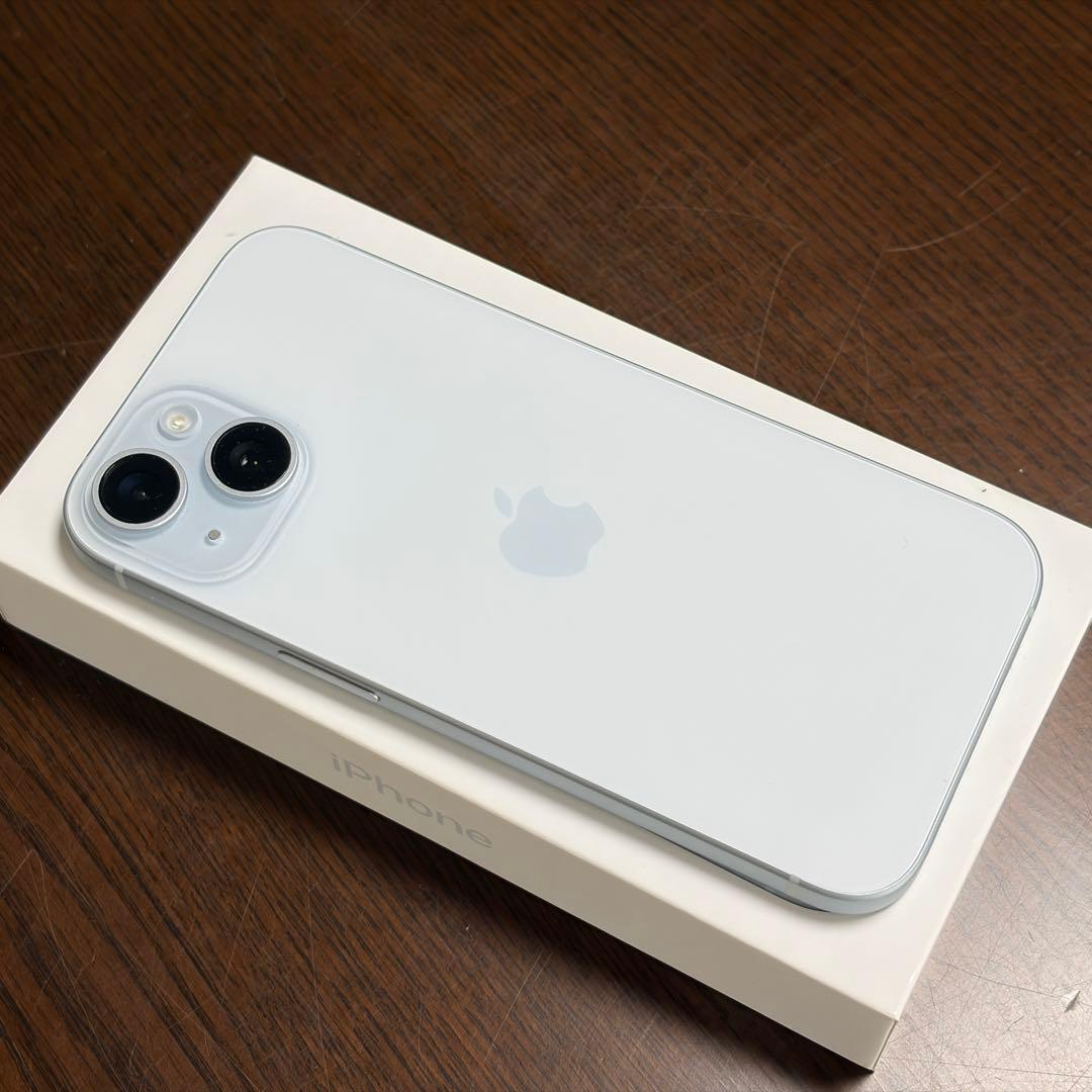 iPhone15 256GB ブルー　SIMフリー　標準付属品一式