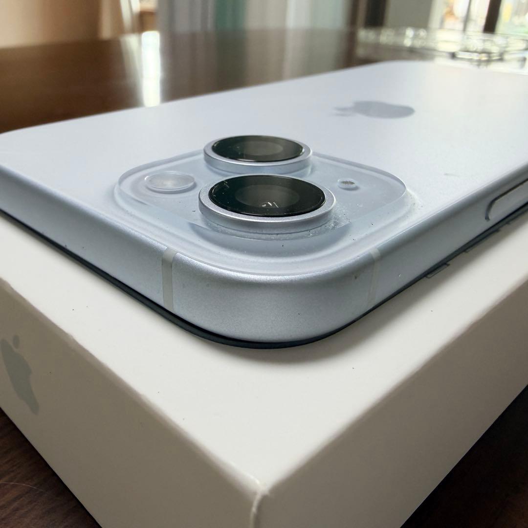 iPhone15 256GB ブルー　SIMフリー　標準付属品一式