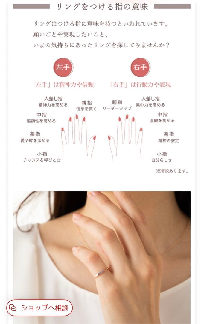 10K イエローゴールドリング