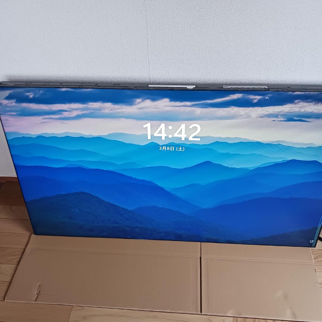 シャープ　55インチ インフォメーションディスプレイ PN-V551　①