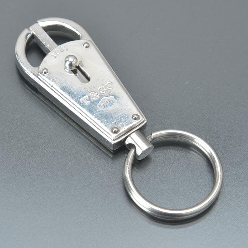 ティファニー◇バレット キーホルダー 925SILVER チャーム キーリング