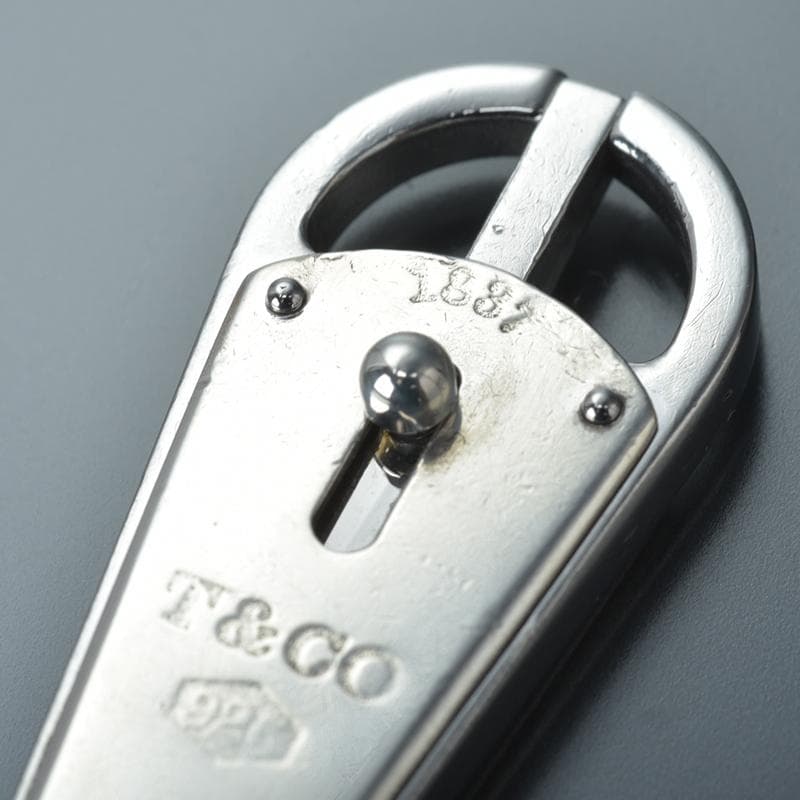 ティファニー◇バレット キーホルダー 925SILVER チャーム キーリング