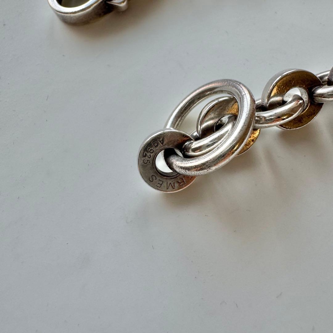 廃盤 エルメス voltige ボルティージュ ブレスレット シルバー