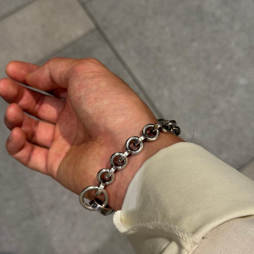 廃盤 エルメス voltige ボルティージュ ブレスレット シルバー