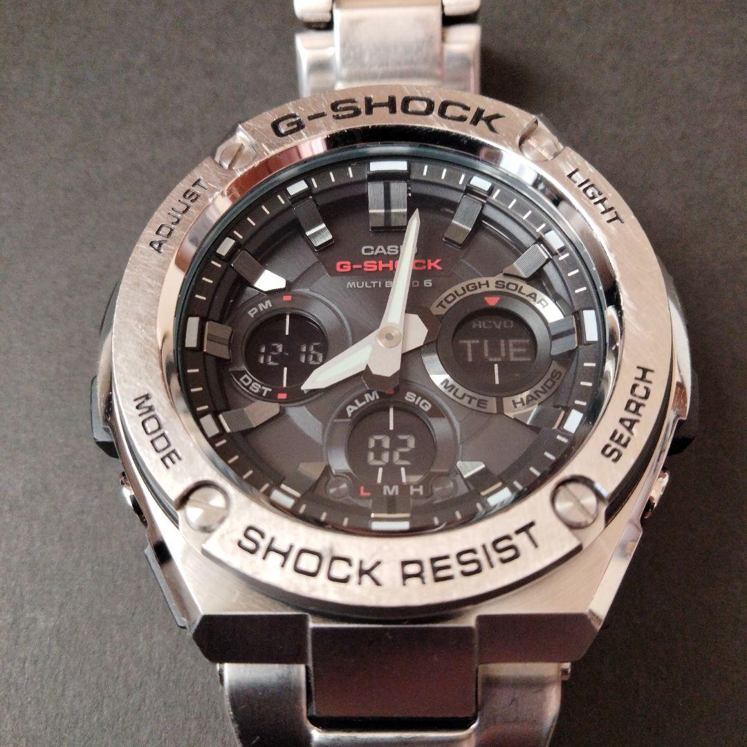G-SHOCK GST−W110D　フルメタル電波ソーラー　タフソーラー