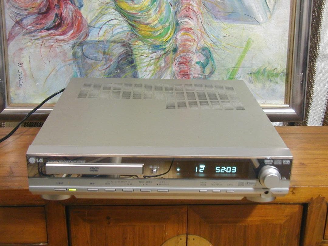 ★LG 製DVP-HT500　ＤＶＤチューナー付アンプ（レシーバー）。良音★