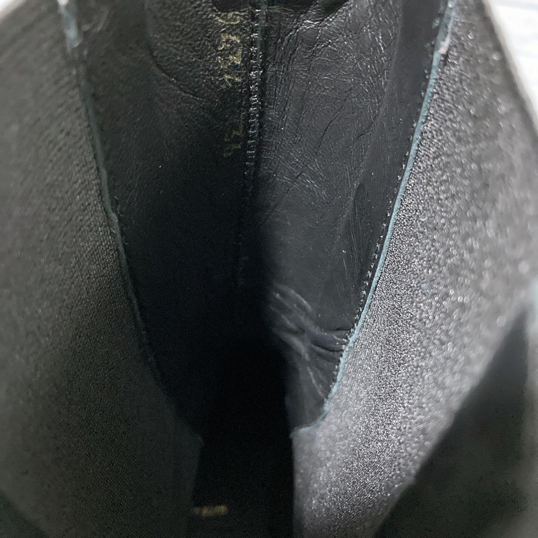 美品 パスクッチ イエナ別注 サイドゴアブーツ 36 本革 軽量 厚底 黒