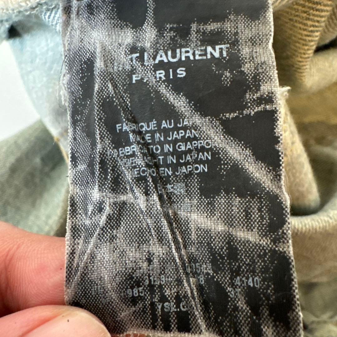 【SAINT LAURENT】ライトブルーデニム　D01M/SL LM 31