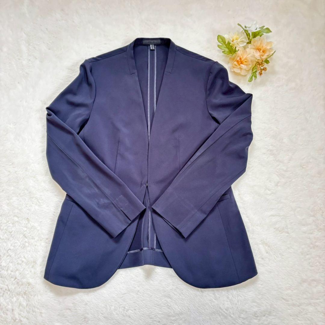 iCB アイシービー Fied セットアップ ストレッチ 洗濯可 ネイビー