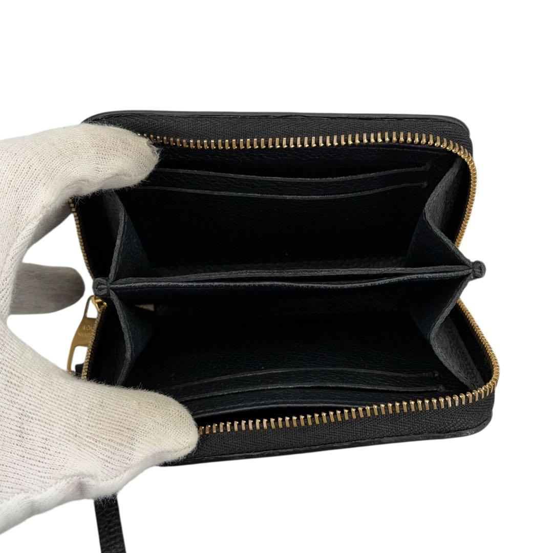 未使用に少し近い　ルイヴィトン　アンプラント　ジッピーパース　バイカラー