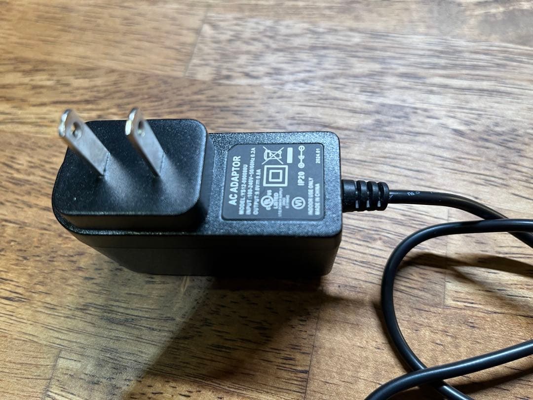 【ピザ食べたよ】BOSS GT-1 電源アダプター