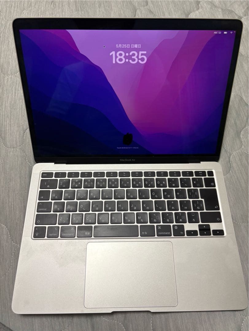 W*0様 macbook air M1 16gb