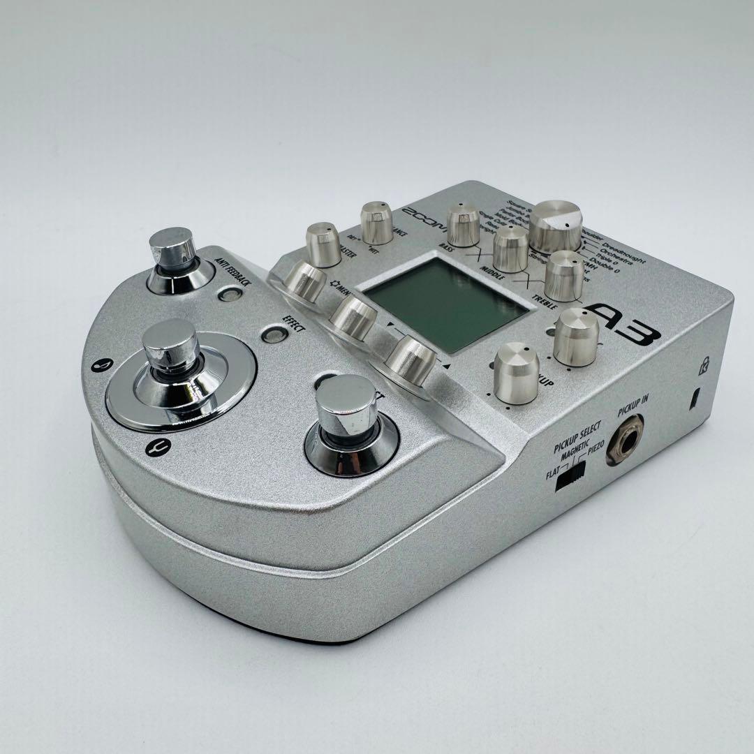 【美品】Zoom A3 ギターエフェクター アコースティック マルチエフェクター