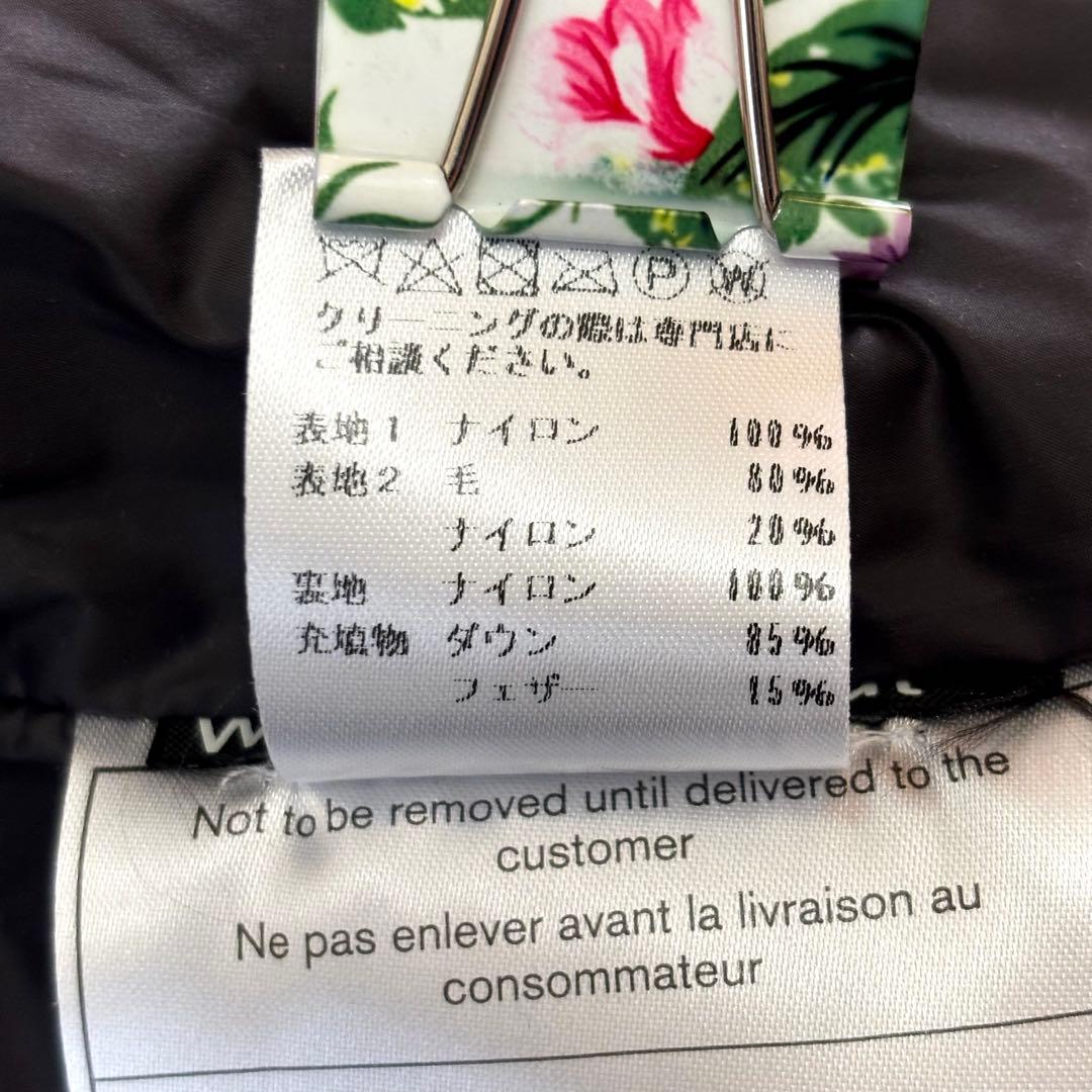 美品 MAN ダウン ジャケット コート スノーマン ニューヨークS 黒