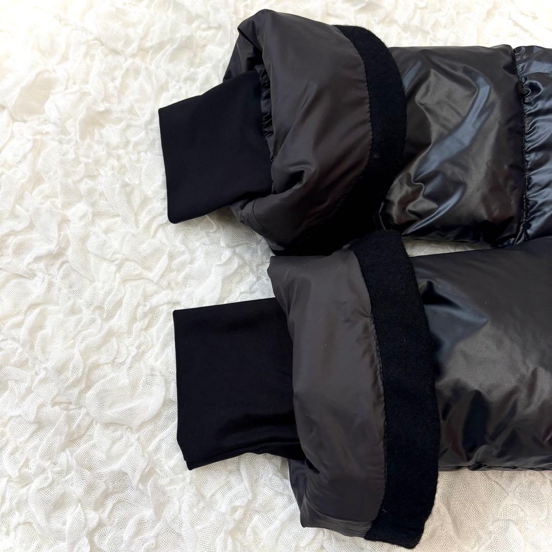 美品 MAN ダウン ジャケット コート スノーマン ニューヨークS 黒