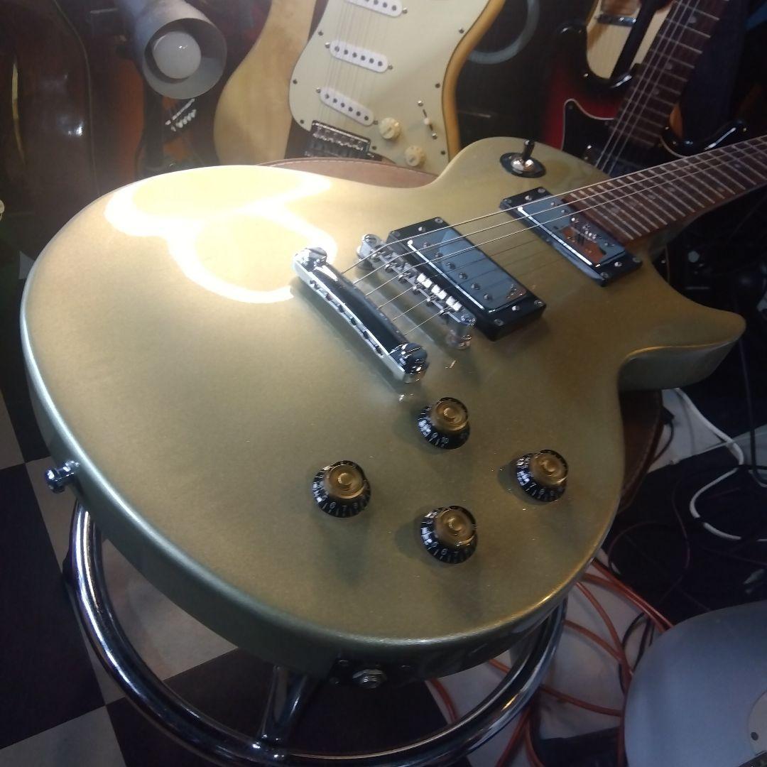 ゴールド エレキギター ！TOKAIレスポールタイプ…