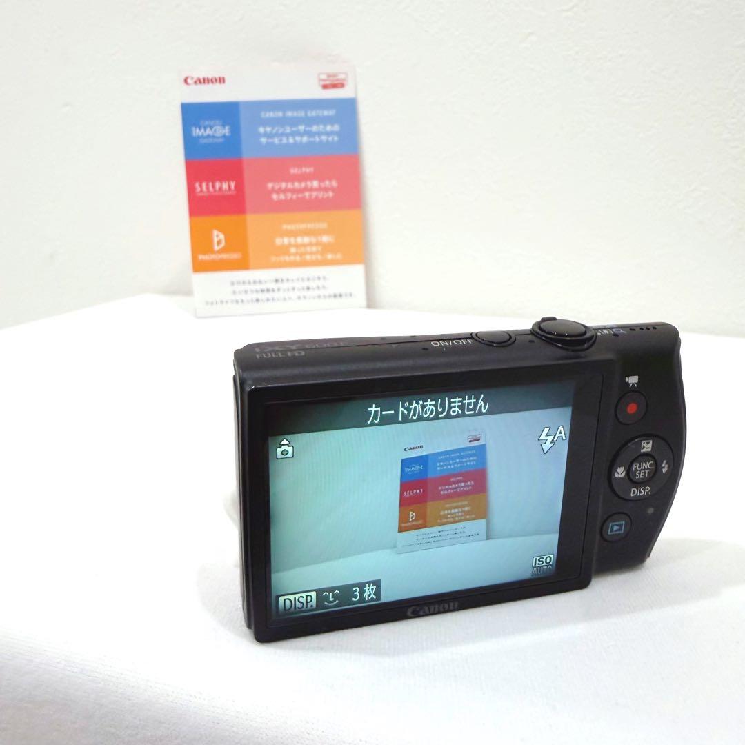 Canon キャノン IXY 600F ブラック 動作確認済み コンデジ