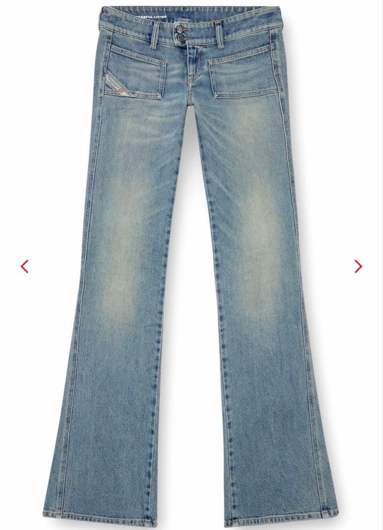 セールDIESELデニム D-Hush HANA YURI