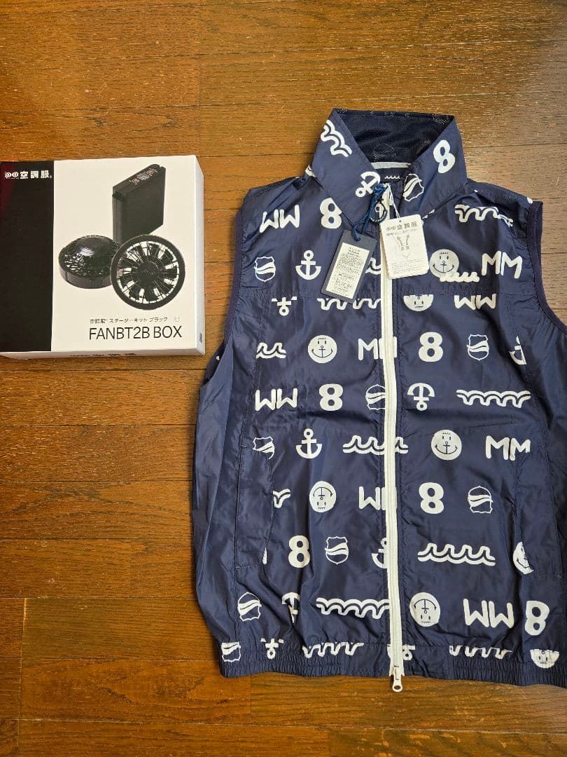 muta MARINE 空調服 ネイビー