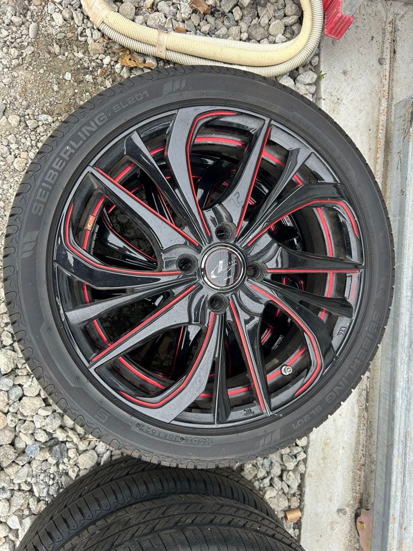 16インチ アルミホイールセット