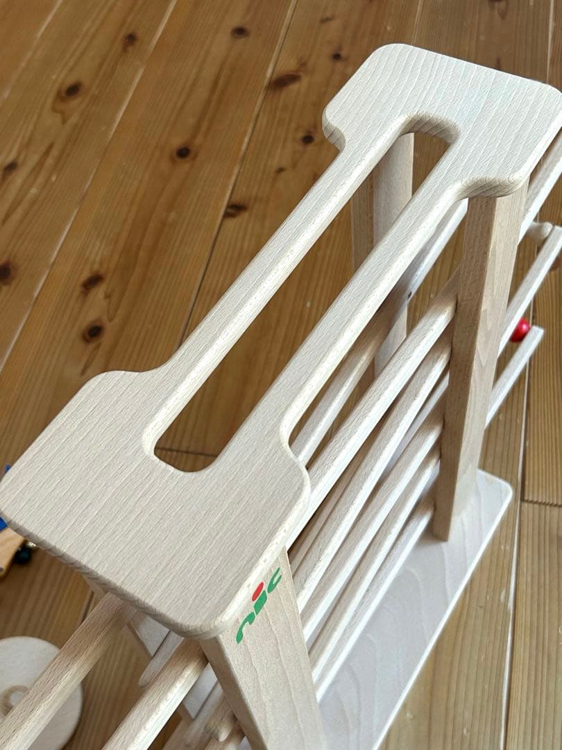 【美品】nic社　ドイツ木製スロープトイ
