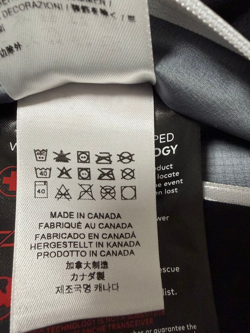 カナダ製　アークテリクス アルファSVジャケット　オルカ　XS　限定品直営店購入