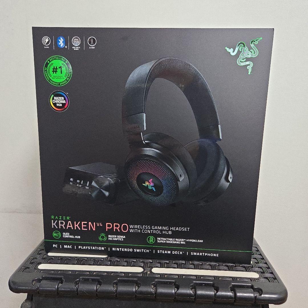 Razer Kraken V4 Pro ワイヤレスゲーミングヘッドセット