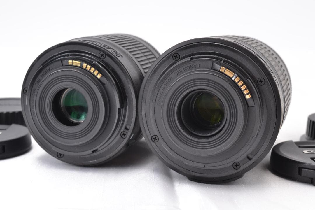 ■ 美品 ■ キャノン　Canon Kiss X7 ダブルズームキット 元箱有