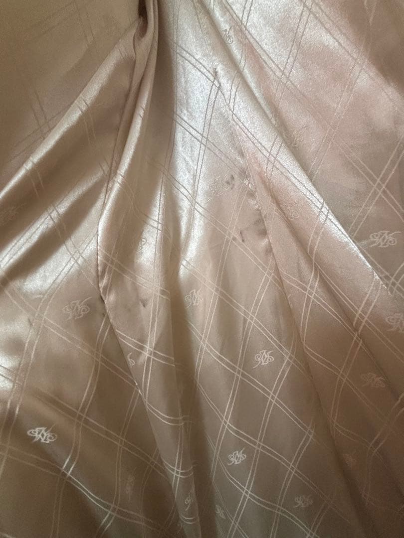 ミシェルマカロン ケーブル柄ベルト付きダウンコート ダウンコート フリーサイズ