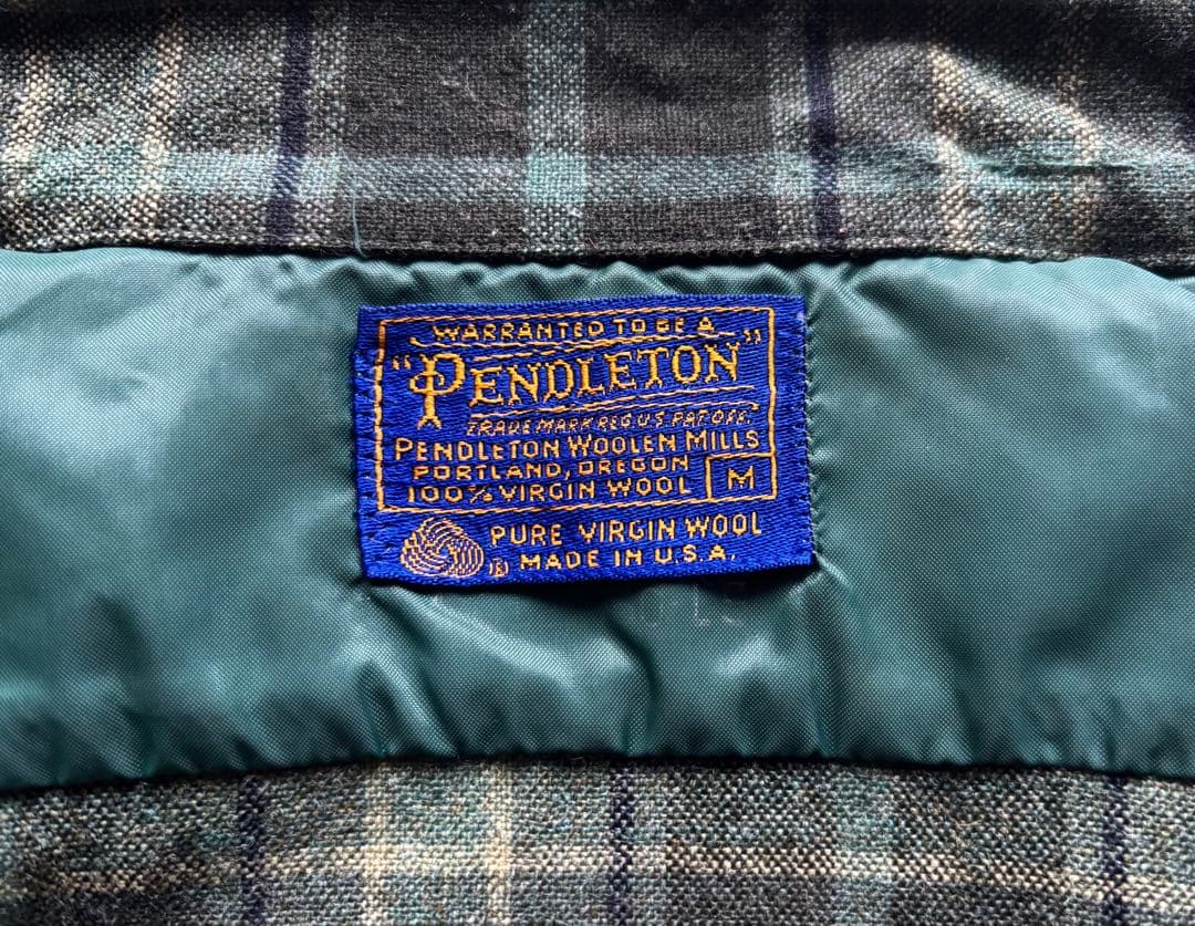 PENDLETONボードシャツM｜FJタウンクラフトRRL50s60sジェラード