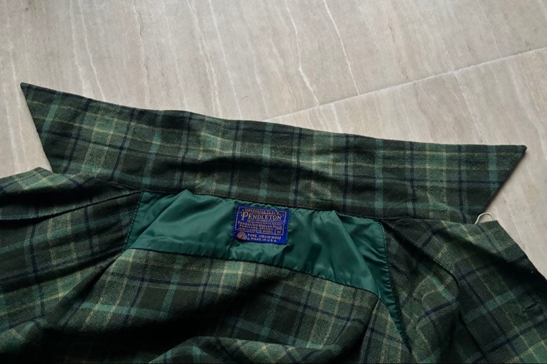 PENDLETONボードシャツM｜FJタウンクラフトRRL50s60sジェラード