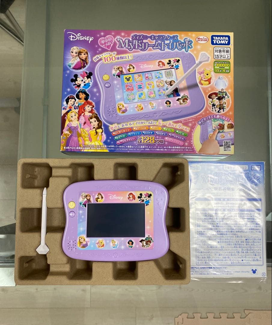 ［ほぼ新品］ディズニーキャラクターズMyドリームトイパッド
