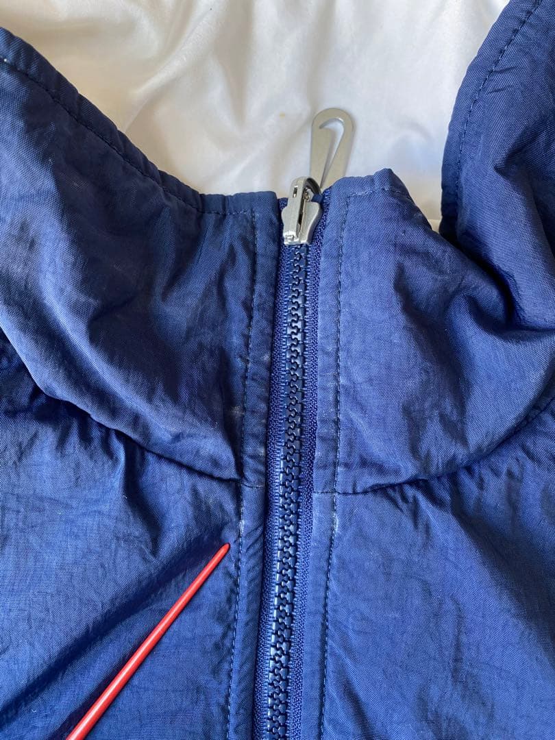 90s NIKE リバーシブル　中綿　ジャケット　ビッグスウォッシュ　Lサイズ