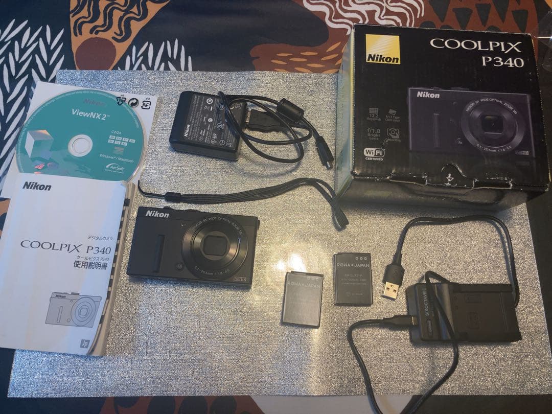 Nikon Coolpix P340 コンパクトデジタルカメラ オマケ付き