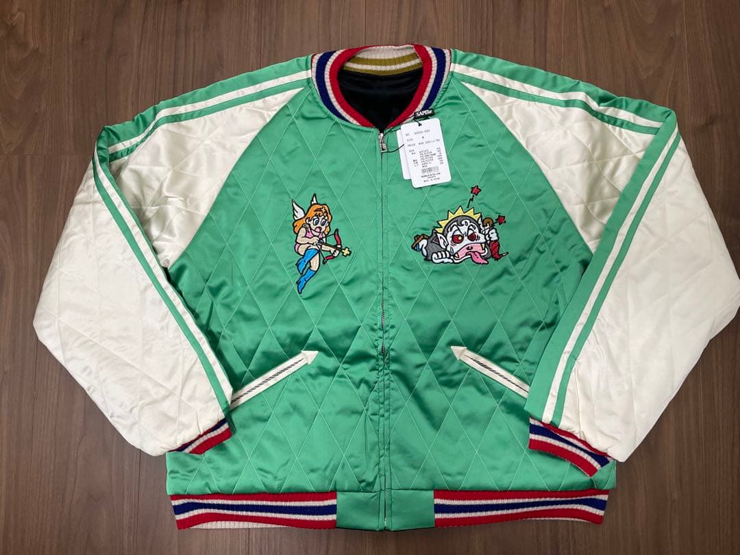 【新品・未使用】SAPEur ビックリマンリバーシブルスーベニアジャケット