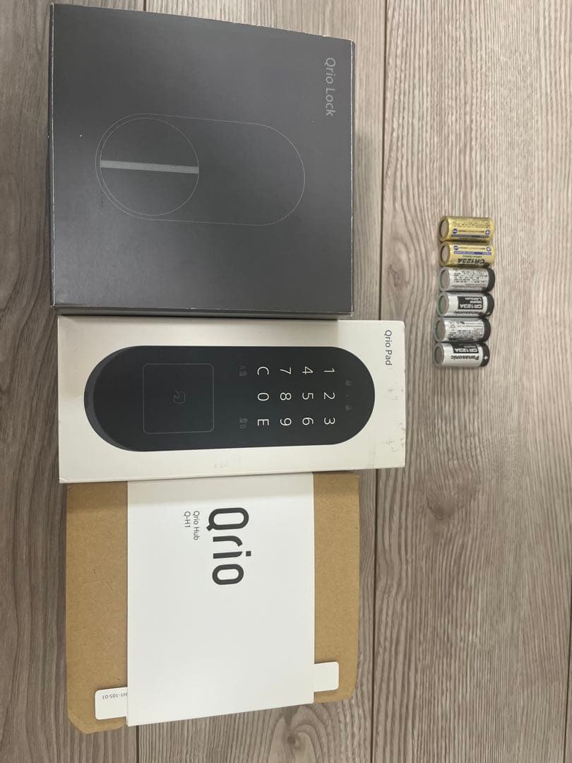 Qrio Lock、Qrio Pad、Qrio Hubセット