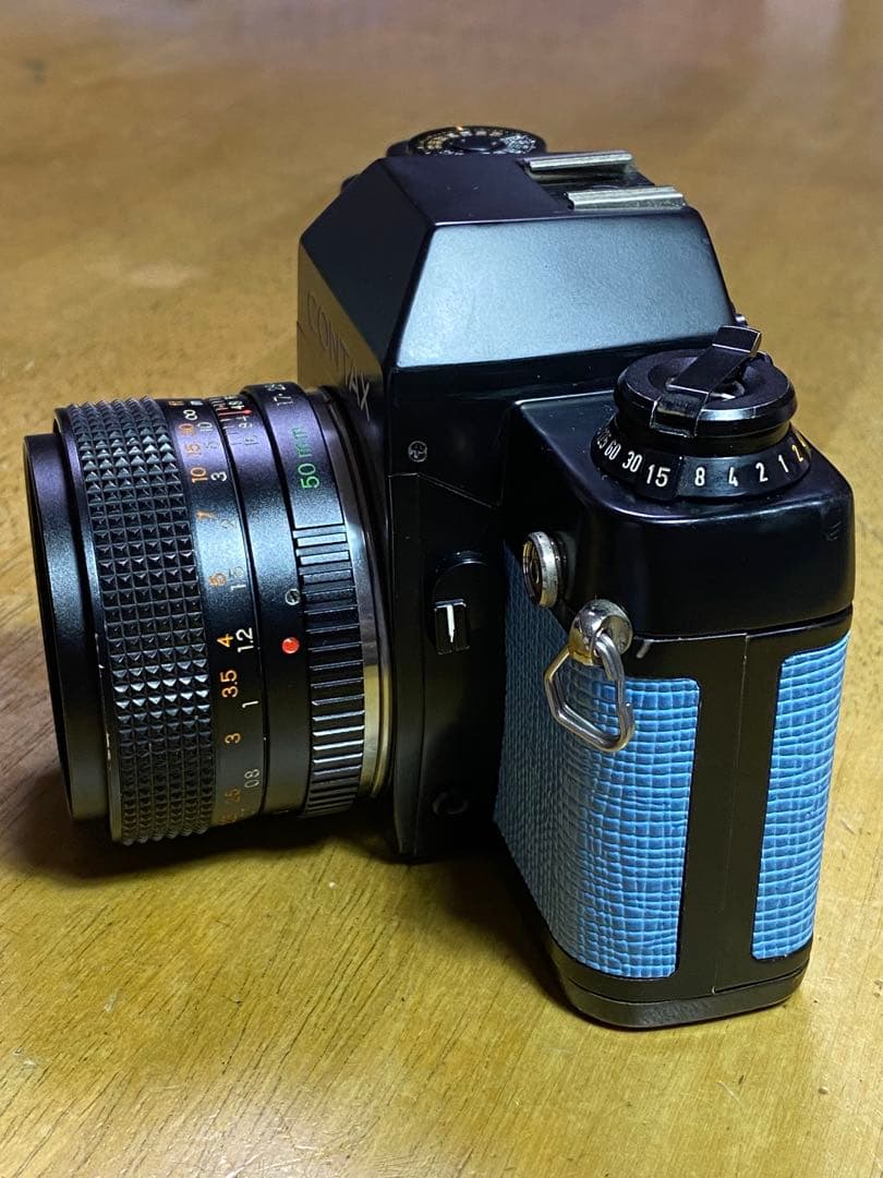 【完動品】CONTAX RTS Ⅱ、ヤシカレンズ 50mm f1.7 作例あり